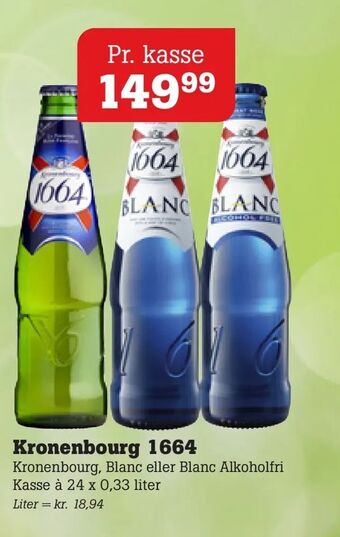 Poetzsch Padborg Kronenbourg 1664 tilbud