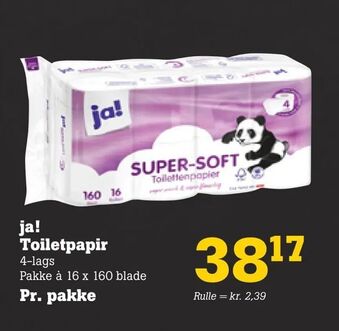 Poetzsch Padborg ja! Toiletpapir tilbud