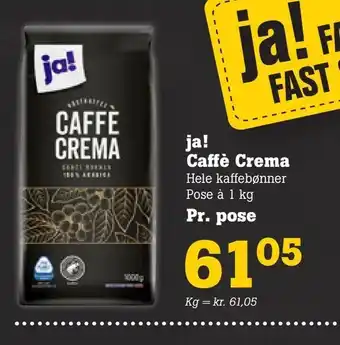 Poetzsch Padborg ja! Caffè Crema tilbud