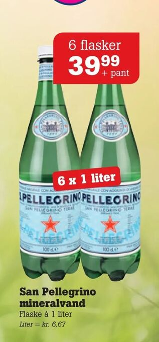 Poetzsch Padborg San Pellegrino mineralvand tilbud