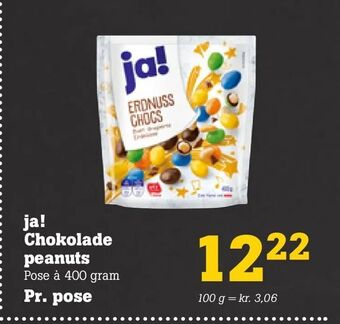 Poetzsch Padborg ja! Chokolade peanuts tilbud