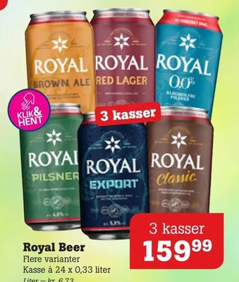 Poetzsch Padborg Royal Beer tilbud