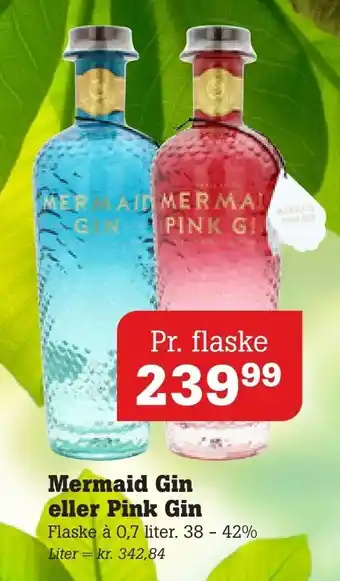 Mermaid Gin eller Pink Gin