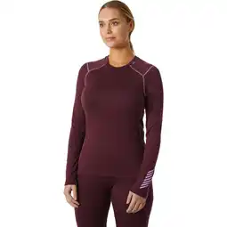 Sport 24 Helly Hansen Lifa Merino Midweight Crew Skiundertrøje Dame tilbud
