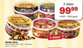 Poetzsch Padborg Haribo dåser tilbud