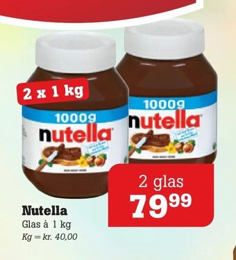 Poetzsch Padborg Nutella tilbud