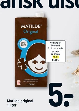 REMA 1000 Matilde original tilbud