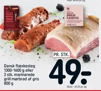 REMA 1000 Dansk flæskesteg tilbud