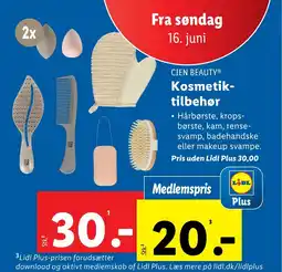 Lidl Kosmetik- tilbehør tilbud