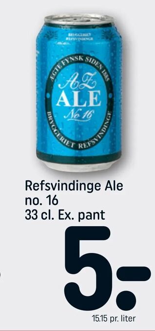 REMA 1000 Refsvindinge Ale no. 16 tilbud