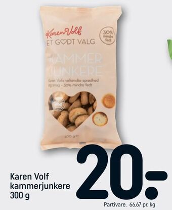 REMA 1000 Karen Volf kammerjunkere tilbud