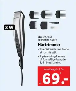 Lidl Hårtrimmer tilbud