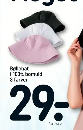 REMA 1000 Bøllehat i 100% bomuld tilbud