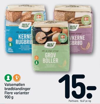 REMA 1000 Valsemøllen brødblandinger tilbud