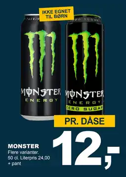Let-Køb MONSTER tilbud