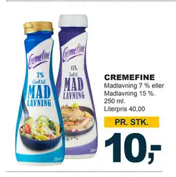 Let-Køb CREMEFINE tilbud