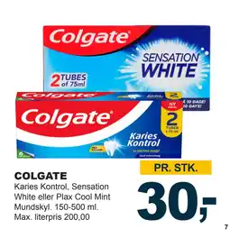 Let-Køb COLGATE tilbud