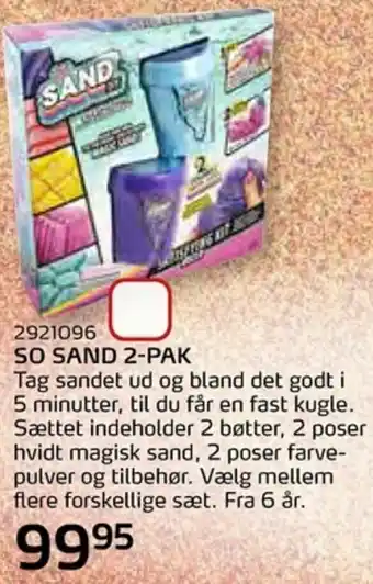 Legekæden So Sand 2-Pak tilbud