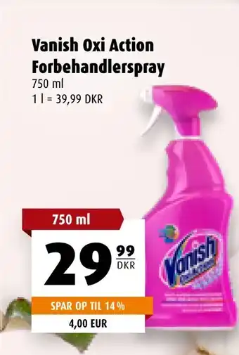 Vanish Oxi Action Forbehandlerspray
