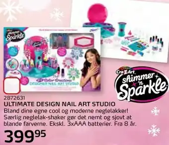 Legekæden Ultimate Design Nail Art Studio tilbud