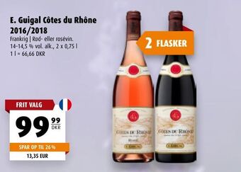 Scandinavian Park E. Guigal Côtes du Rhône 2016/2018 tilbud