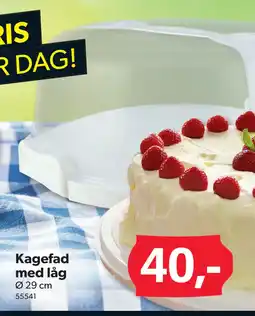 Kagefad med låg