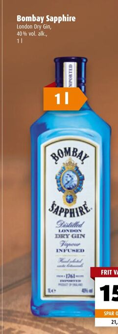 Scandinavian Park Bombay Sapphire tilbud