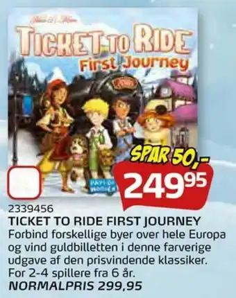 Ticket To Ride First Journer