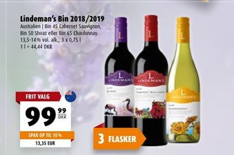 Scandinavian Park Lindeman's Bin 2018/2019 tilbud