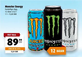 Scandinavian Park Monster Energy tilbud