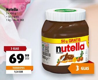 Scandinavian Park Nutella tilbud