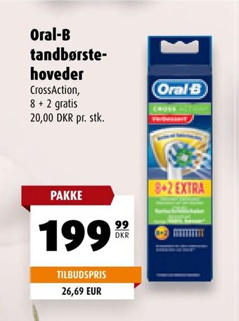 Scandinavian Park Oral-B tandbørstehoveder tilbud