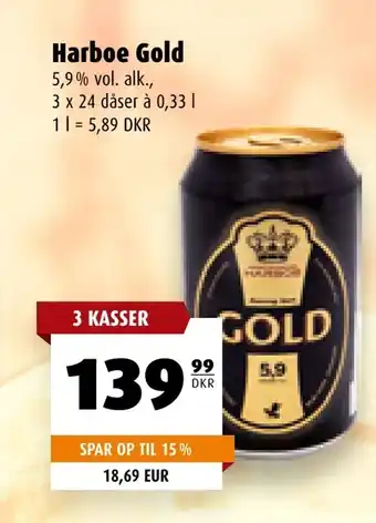 Scandinavian Park Harboe Gold tilbud