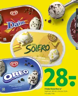 Coop 365 Frisko favorites is tilbud