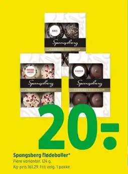 Coop 365 Spangsberg flødeboller tilbud
