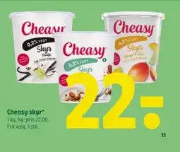 Coop 365 Cheasy skyr tilbud