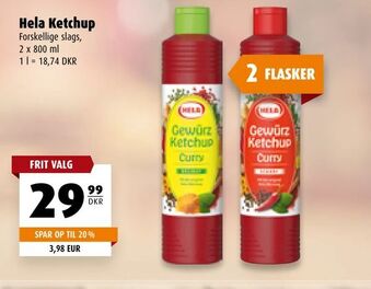 Scandinavian Park Hela Ketchup tilbud