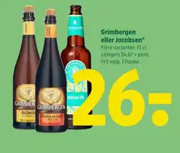 Coop 365 Grimbergen eller Jacobsen tilbud
