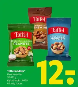 Coop 365 Taffel nødder tilbud