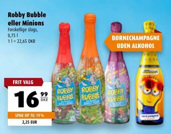 Robby Bubble eller Minions