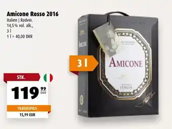 Scandinavian Park Amicone Rosso 2016 tilbud