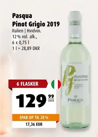 Scandinavian Park Pasqua Pinot Grigio 2019 tilbud