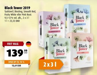 Scandinavian Park Black Tower 2019 tilbud