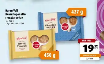 Karen Volf Havreflager eller Franske Vafler