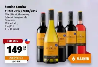 Sunrise Concha Y Toro 2017/2018/2019
