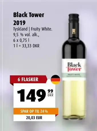 Scandinavian Park Black Tower 2019 tilbud