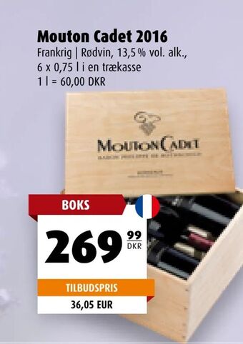 Scandinavian Park Mouton Cadet 2016 tilbud