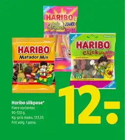 Coop 365 Haribo slikpose tilbud