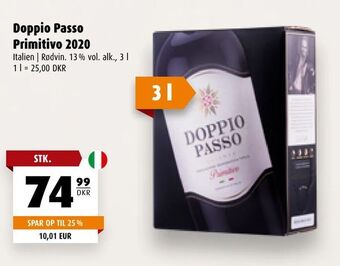 Scandinavian Park Doppio Passo Primitivo 2020 tilbud