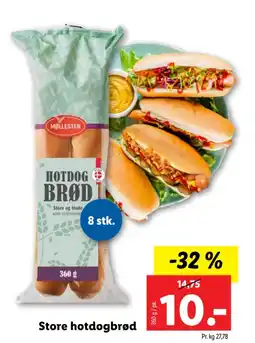 Lidl Store hotdogbrød tilbud